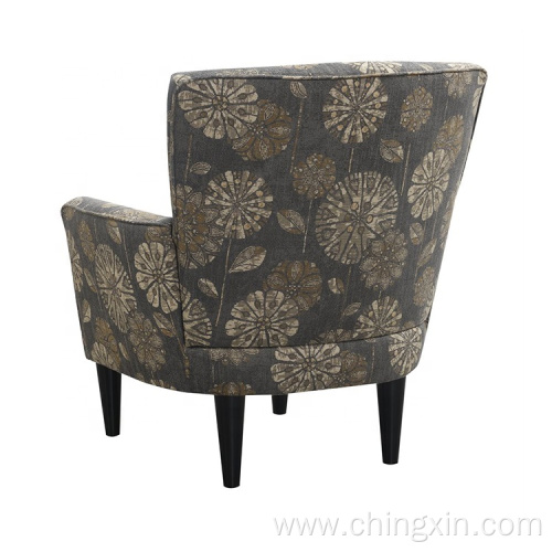 Modern Grey Multi Fabric Arm Chair